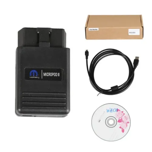 WiTech MicroPod 2 Pour diagnostic et Programmation FCA Chrysler Dodge Jeep Ram Mopar SRT. FIAT ALFA ......