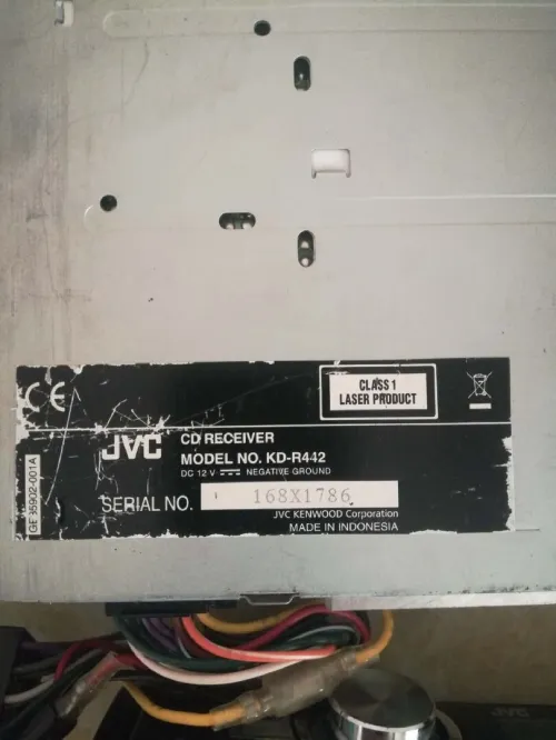 Poste Radio JVC