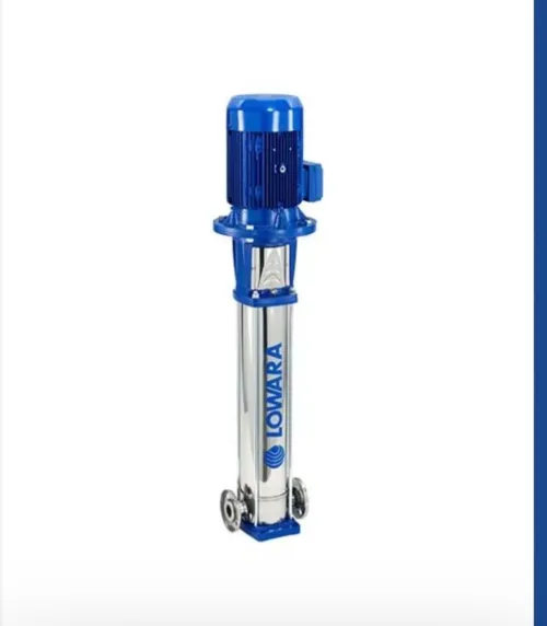 pompe multicellulaire verticale en acier inoxydable de la marque Lowara, 