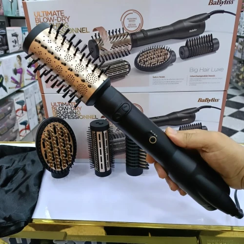 Babyliss Brosse Soufflante Big Hair Luxe As970e 04 brosses+ pochette