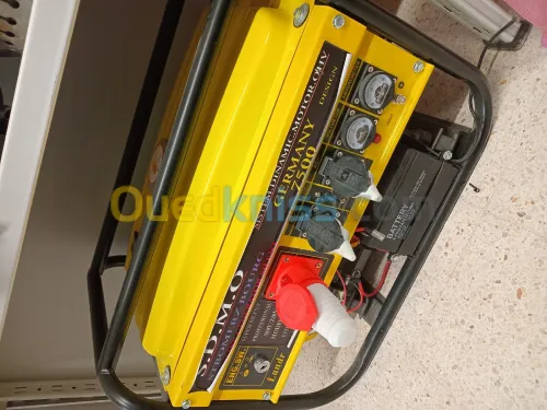 Groupe electrogene silencieux 7,5 KVA 380/220