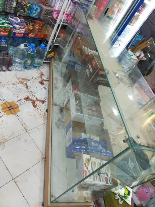 Vitrine verre 