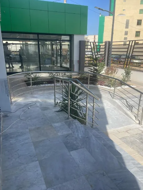 Rempe d'escalier inox 