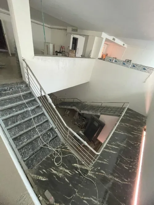 Rempe d'escalier inox 