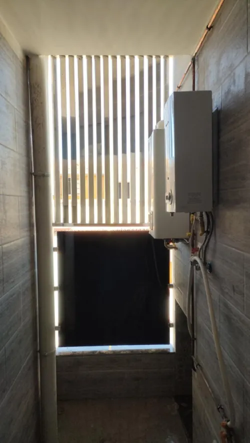 Rempe d'escalier inox