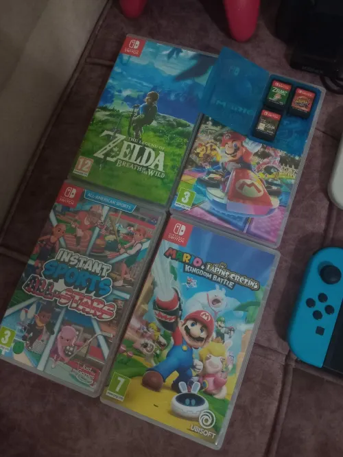 Les accessoires et jeux Nintendo switch