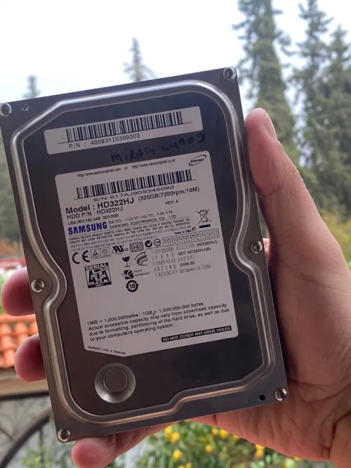 Disque dur 512gb/320gb
