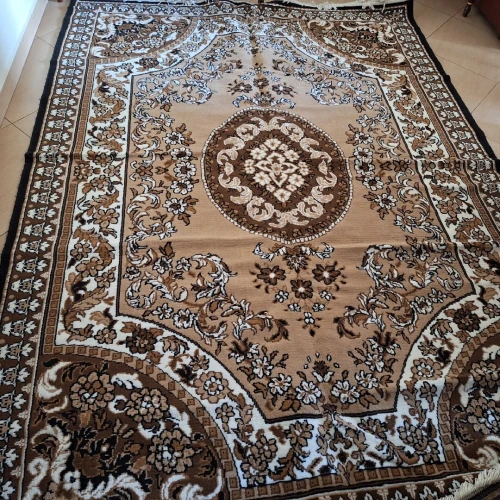 Lot de deux tapis d'importation ( fabriqués en  Belgique)