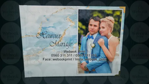 Livre Photo Mariage & Fiançailles : Photobook Finition Haut de Gamme