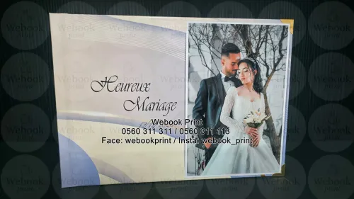 Livre Photo Mariage & Fiançailles : Photobook Finition Haut de Gamme