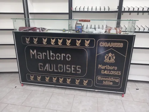 ls étagère présentoir tabac + comptoir