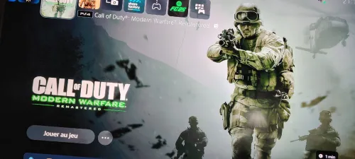 Call of duty modern warfare 1 et 2 compte officiel 