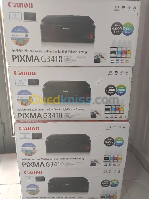 Canon Pixma G3410 Imprimante Jet dencre Wi-Fi Multifonction