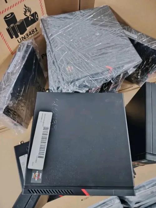 Mini Unité (PC) Lenovo ThinkCentre M715q Ryzen 5 Pro 2400 8GB RAM 256 SSD