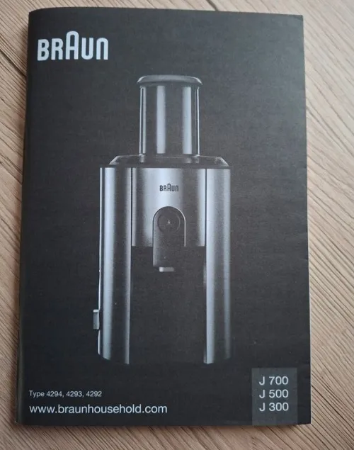 Centrifugeuse Braun Identity Collection J700