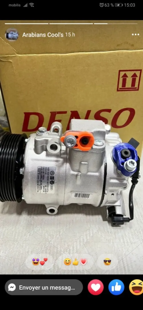 Compresseur climatiseur compressor pièces climat auto 