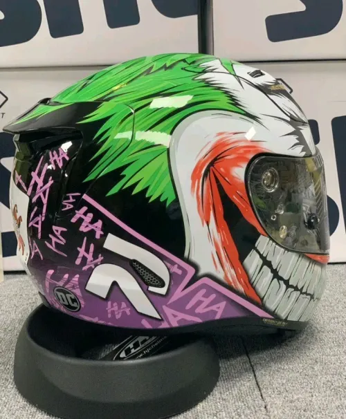 Shoie hjc rpha 11 joker dc comics helmet 