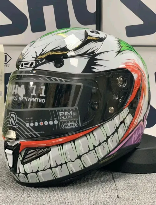 Shoie hjc rpha 11 joker dc comics helmet 