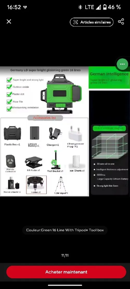 niveau laser 