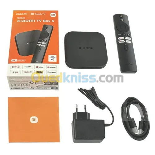 Xiaomi mi box s 2eme generation android tv original 