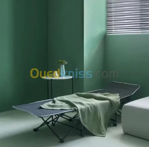سرير تخييم محمول قابل للطي مع حقيبة حمل Lit De Camp Pliable Avec Sac De Transport