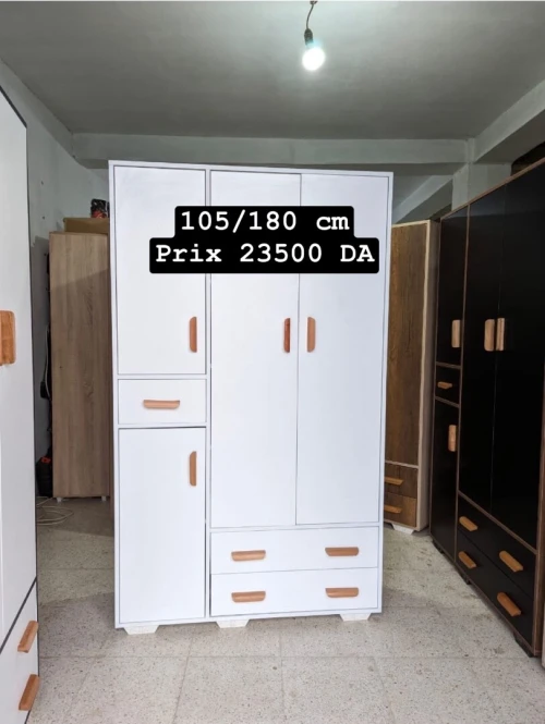 armoire 3 portes en melamine espagnol