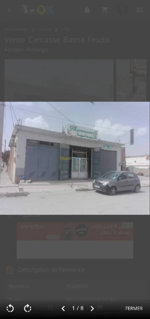 Vente Local Batna Fesdis