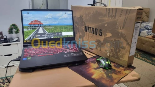 ACER NITRO 5 I5 11800H NVIDIA RTX 3060 16GB RAM 512GB SSD ECRAN 144HZ