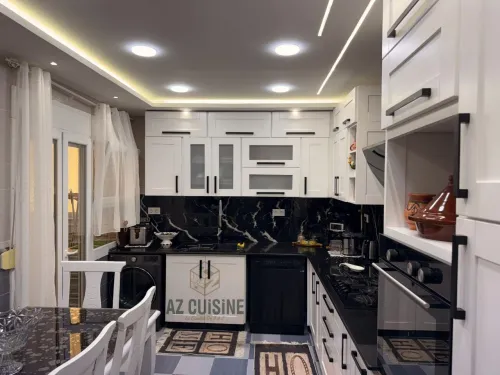 Fabrication de cuisine équipée moderne et rustique