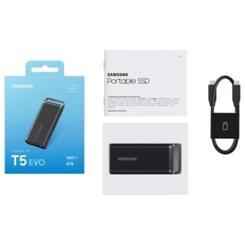 Samsung T5 EVO Portable SSD 2TB, USB 3.2 Gen 1 External