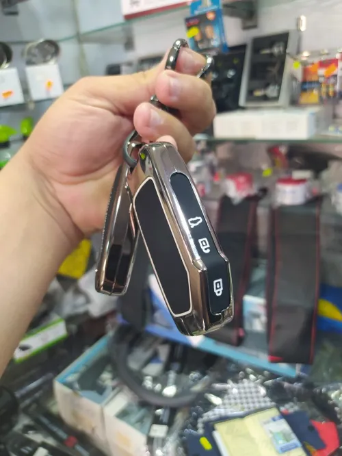 Cache Clé METAL LUXE KIA ( KX1 /SELTOS/SONET)