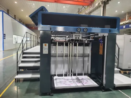 Machine d'impression sur les feuilles métaliques