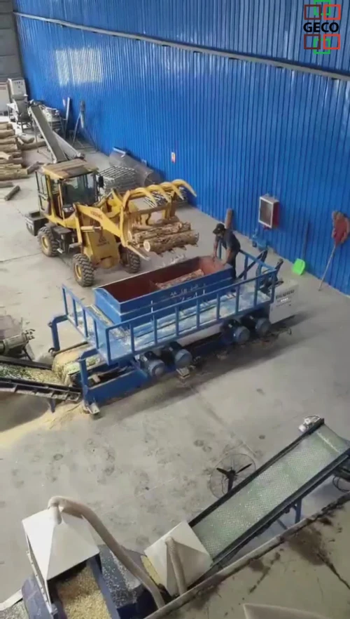 Ligne complète automatique de production de sciure de bois 