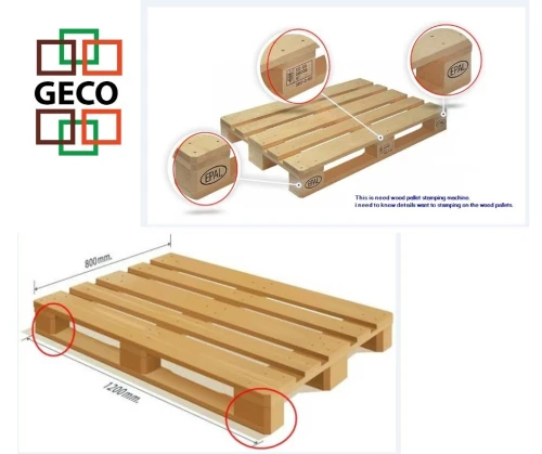 LIGNE COMPLÈTE DE PRODUCTION DES PALETTES EN BOIS SEMI-AUTOMATIQUE