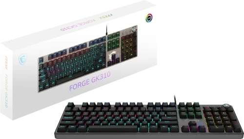 CLAVIER MSI FORGE GK310 MECHANIQUE