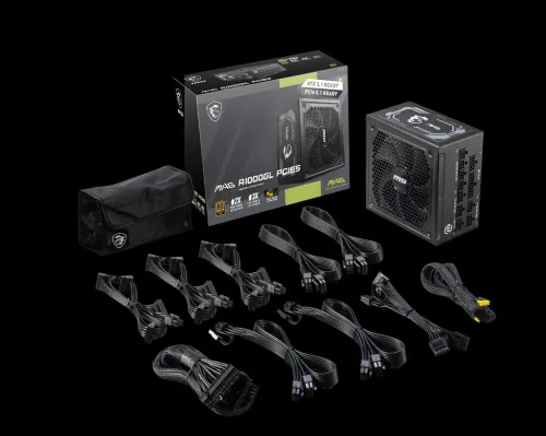 ALIMENTATION MSI MAG A1000GL PCIES 5 FULL MODULAIRE 1000W