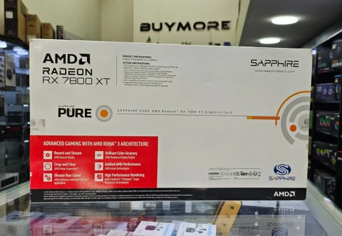 CARTE GRAPHIQUE Sapphire Pure AMD Radeon RX 7800 XT Gaming OC 16 GB