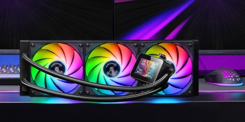 WATERCOOLING WATERCOOLING Mars Gaming  ARGB Ecran LCD IPS WHITE