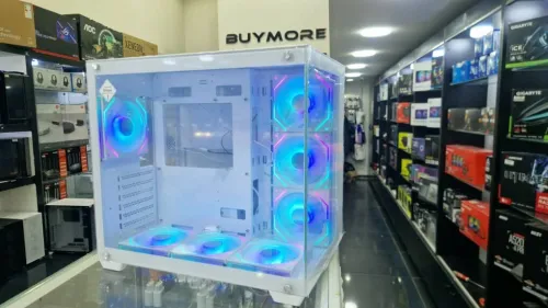 BOITIER MAGMA V5 7FAN ARGB WHITE