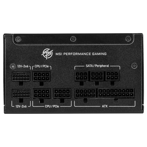 ALIMENTATION MSI 850W MPG A850GS PCIE5 ATX 3.1 80 PLUS GOLD