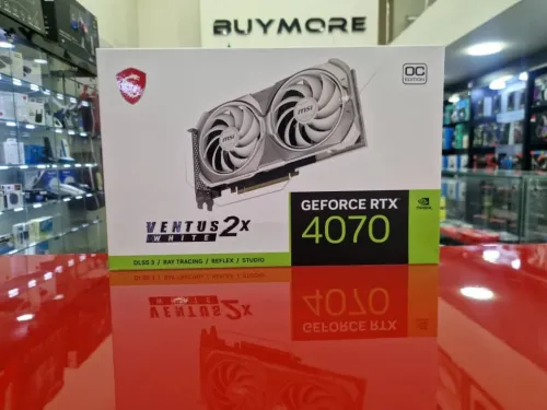 CARTE GRAPHIQUE MSI RTX 4070 VENTUS 2X WHITE 12G OC