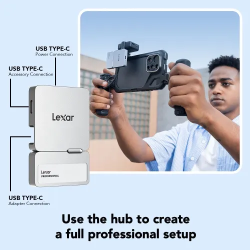 SSD LEXAR PROFESSIONAL GO SL400 2TB