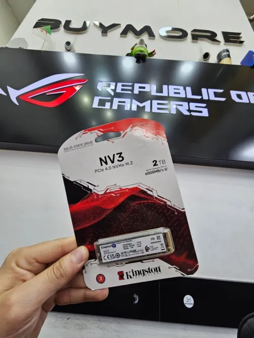 DISQUE SSD NVMe KINGSTON NV3 PCIe 4.0 2TB 6000Mb/s
