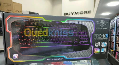 CLAVIER  SPIRIT OF GAMER PRO-K8