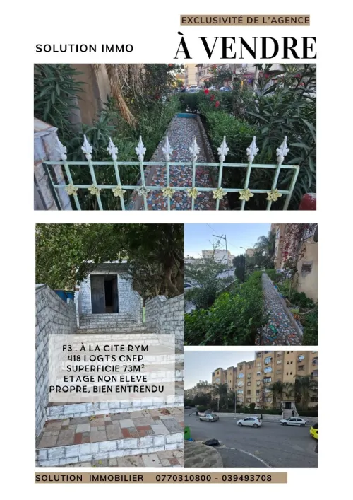 Vente Appartement F3 Annaba Annaba