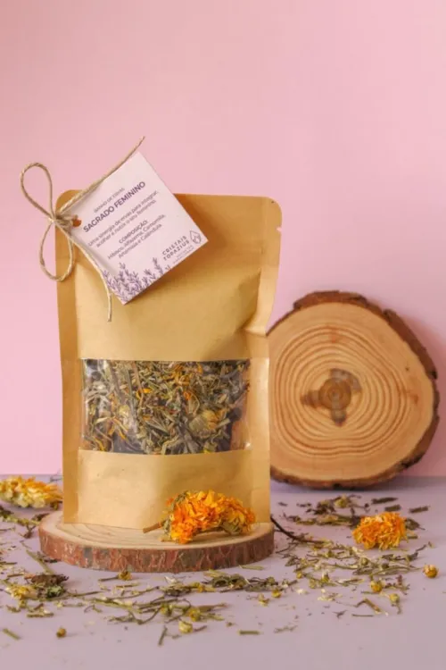 Sac DOYPACK kraft pour herbes et épices