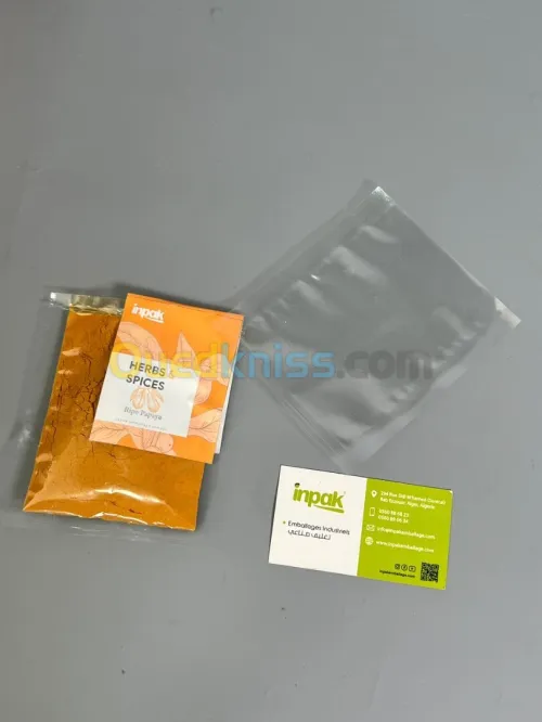 Sac CPP soudés à trois côtés transparent