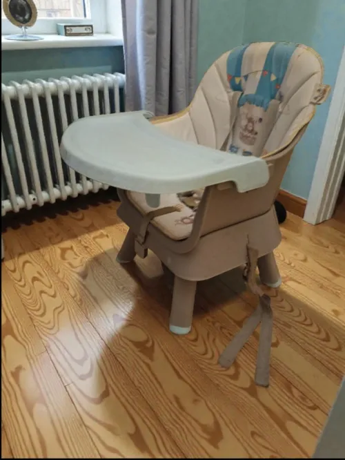 Tabe a manger haute pour bébé et petit enfant