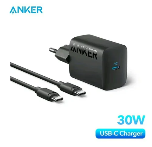 Chargeur anker 30w avec son cable