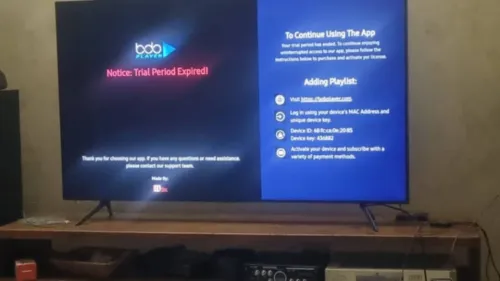 TV Samsung 58 pouces 